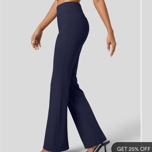 HALARA Blue Boot Cut Flare Pants